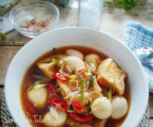 Resep Terbaru Semur Tahu Telur Puyuh Paling Enak