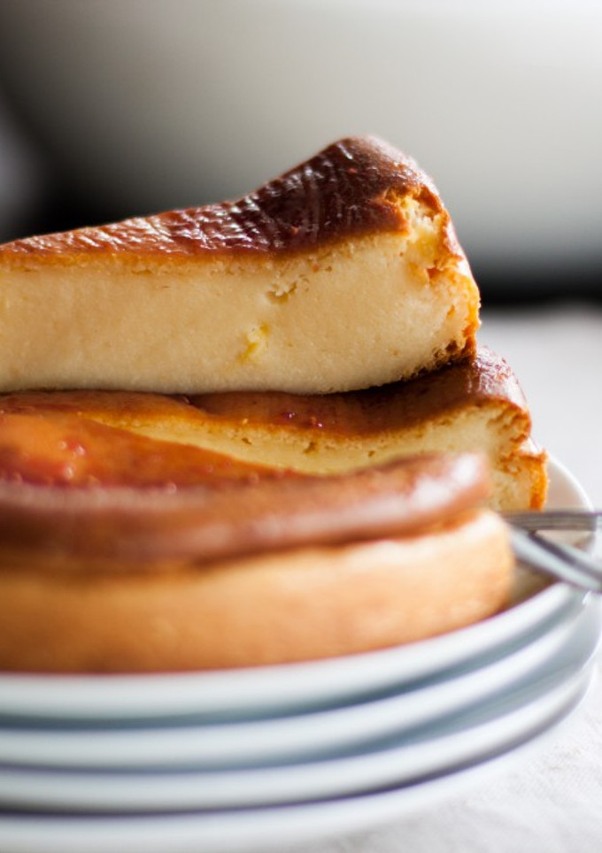 Una foto de Tarta de queso al horno