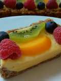 Vickys No Bake Fruit Tart, GF DF EF SF NF