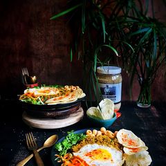 A picture of Quinoa pulao..high protein breakfast.
