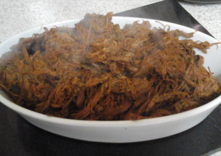 My Pulled Beef, BBQ Style 