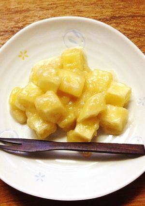 A picture of Chunky Sweet Potato Dumplings.