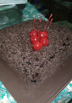 Foto resep Cokelat blueberry cake
