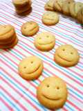 Smiley Faces Cookies with Healthy Brown Rice Flour