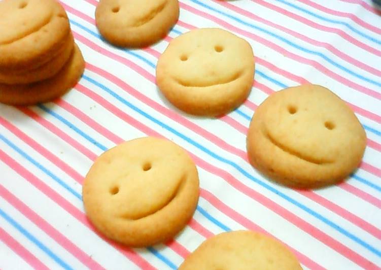 Steps to Prepare Speedy Smiley Faces Cookies with Healthy Brown Rice Flour