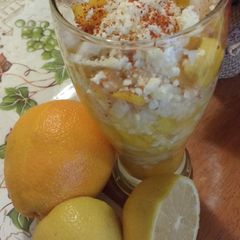 A picture of Mexican Gaspacho!!.