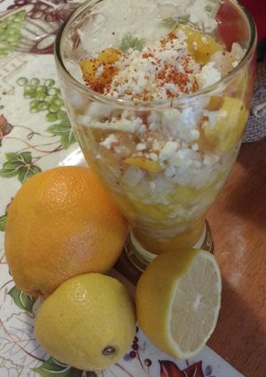A picture of Mexican Gaspacho!!.