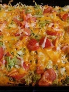 A picture of Taco Casserole.