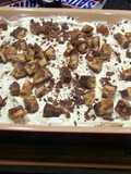 Snickers Dip (served with pretzels and apple slices)