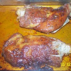 A picture of Candied Ribs.