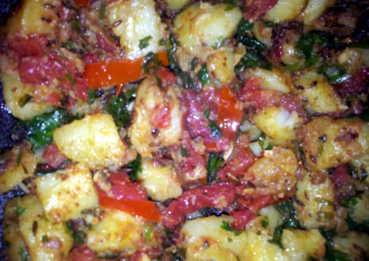 Steps to Make Super Quick Homemade Garlic Potatoes