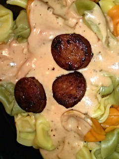A picture of Pink Alfredo Sauce.
