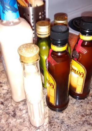 A picture of Homemade Bailey's Irish Cream.