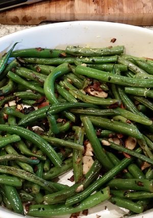 A picture of Extra Special Fresh Green Beans.