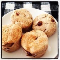 A picture of Easy! Macrobiotic-Style Whole Wheat Scones.