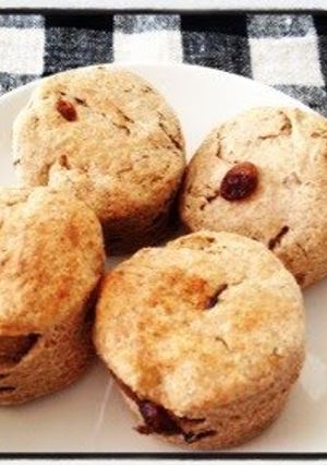 A picture of Easy! Macrobiotic-Style Whole Wheat Scones.