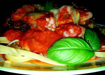 How to Prepare Appetizing Mikes Crispy Chicken Parmesan  Fettucini