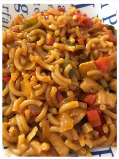 Una foto de Fideos con aguja