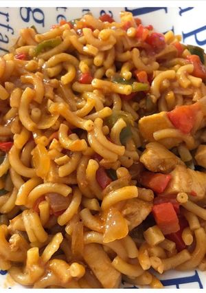 Una foto de Fideos con aguja