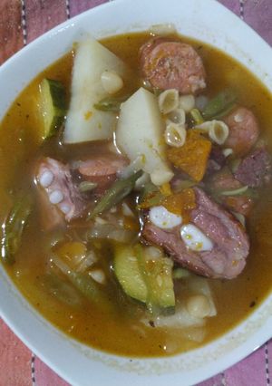 Una foto de Ajiaco