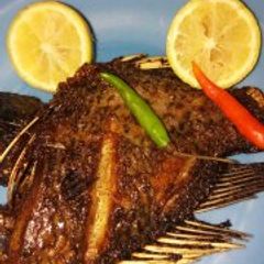 A picture of Deep fried Fish.