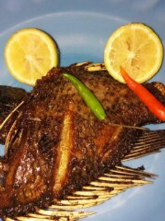 A picture of Deep fried Fish.