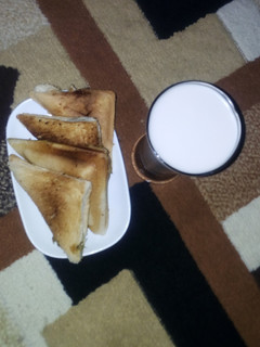 A picture of Toasted bread.