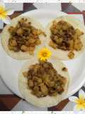 Picadillo de papa con carne molida