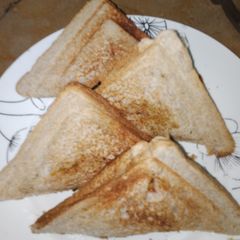 A picture of Leftover Alu matar qeema Sandwiches.