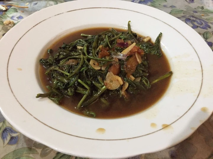 Cara Mudah Menyiapkan Resep Cah Kangkung Saos Tiram yang Lezat Anti Ribet, Mantap Sekali