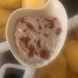 Crema de champiñones con crujiente de paleta
