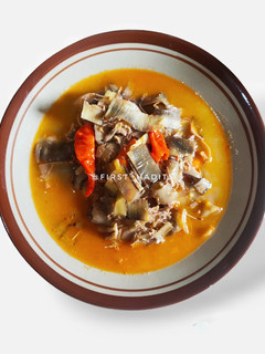 Foto resep Jantung Pisang Kuah Santan