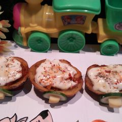 A picture of Cheesy Potato Train #CookpadApp.