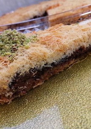 صورة لوصفة كنافه بالنوتيلا