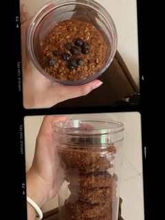 Foto resep Moist and chewy banana oatmeal cookies