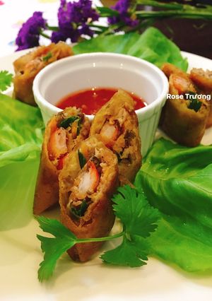 Hình của món Chả Ram Tôm.