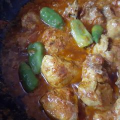 A picture of Chicken Karhai.