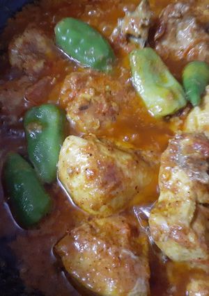 A picture of Chicken Karhai.
