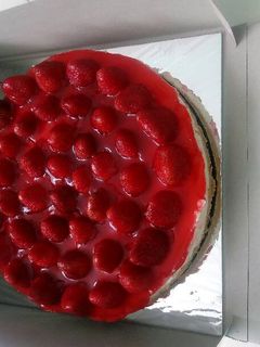 Foto resep Strawberry cheesecake (no bake)