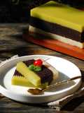 Puding Brownies Alpukat