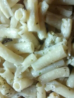 Una foto de Fideos con crema