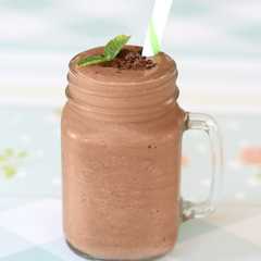 A picture of Chocolate Mint Shake (Vegan).