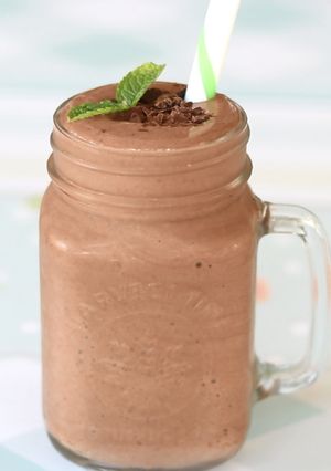 Foto resep Chocolate Mint Shake (Vegan)