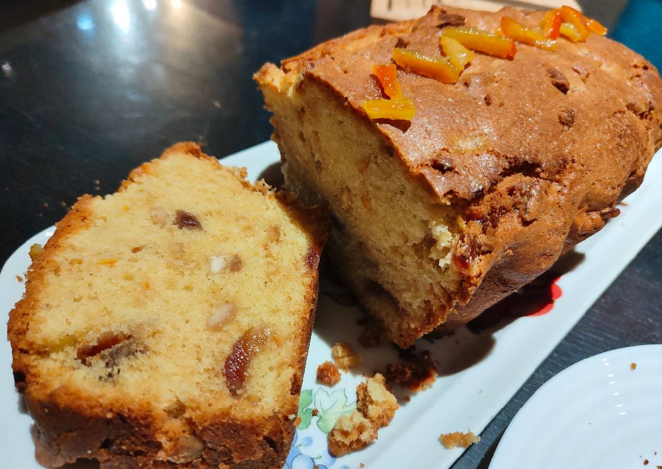 Cake anglais au thé et fruits confits