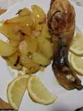Pollo con patate all'imone
