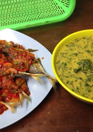 Foto resep Ikan goreng tumis sambal tauco