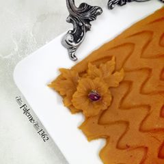 A picture of Saffron Halva (Persian Saffron Halva).