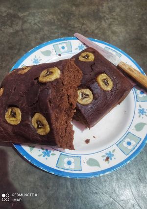 Foto resep Bolu Pisang Coklat 1 telur