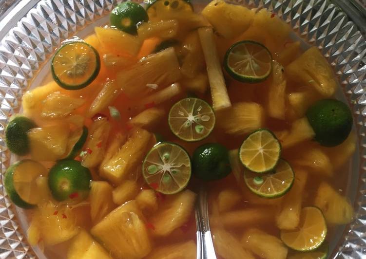 Resep Manisan nanas kekinian oleh Nila momnafa - Cookpad