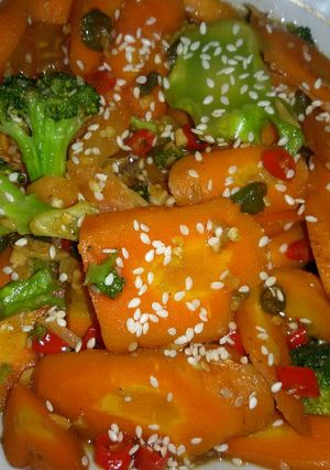 Foto resep Tumis Tangkai Brokoli Wortel